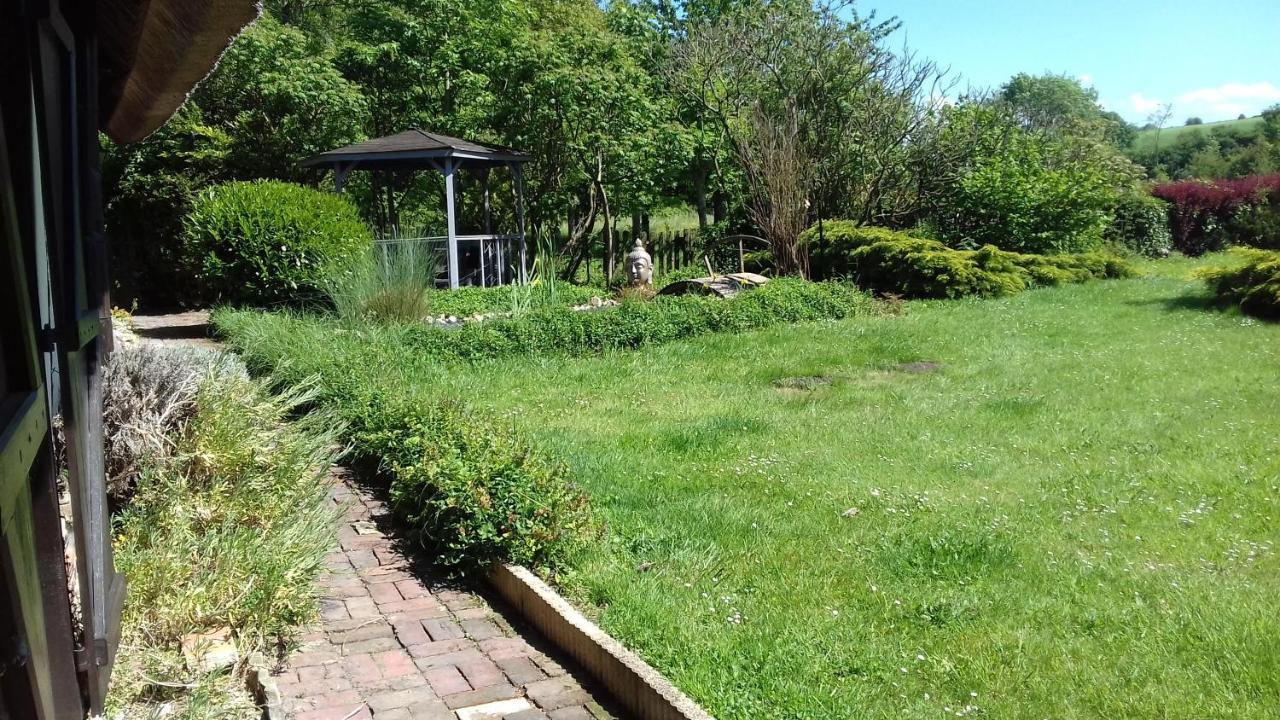 Les 2 Chaumieres Avec Piscine Villa Epinay Exterior photo