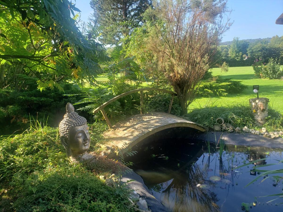 Les 2 Chaumieres Avec Piscine Villa Epinay Exterior photo